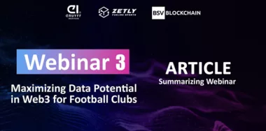 Webinar 3: Maximizing the data potential of Web3 for football clubs