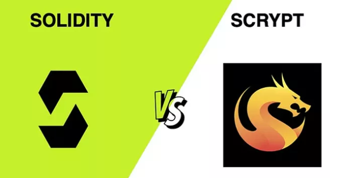 Solidity vs sCrypt banner from Medium