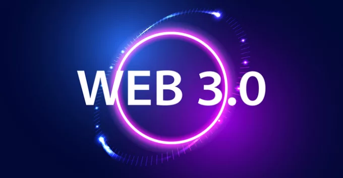 Digital Web 3.0 concept