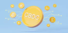 Gold central bank digital currency coin