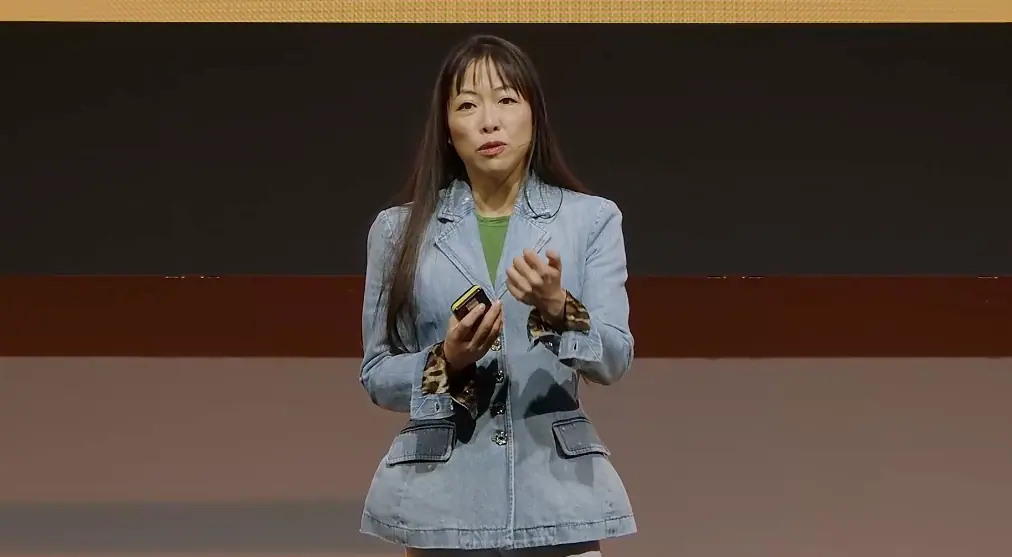 Christine Leong at London Blockchain Conference 2024