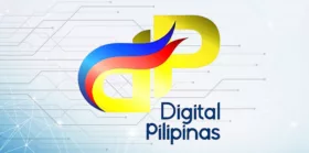 Digital Pilipinas logo with digital background