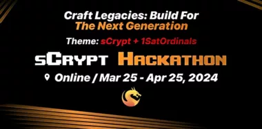 sCrypt Hackathon 2024 winners announced