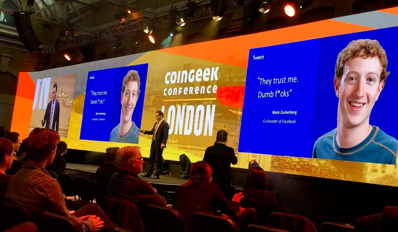CoinGeek Conference London stage