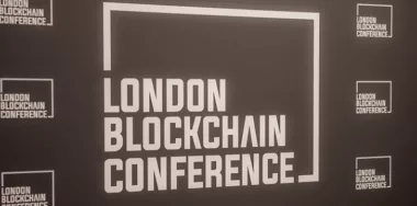 London Blockchain Conference wall