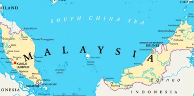 Malaysia Political Map