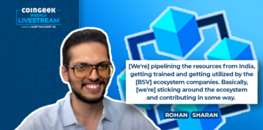Timechain Labs’ Rohan Sharan talks Bitcoin adoption in India on CoinGeek Weekly Livestream