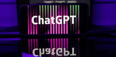 ChatGPT on a mobile phone