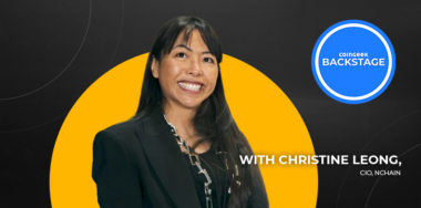 Christine Leong on CoinGeek backstage