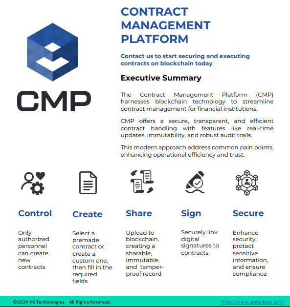 CMP website screenshot