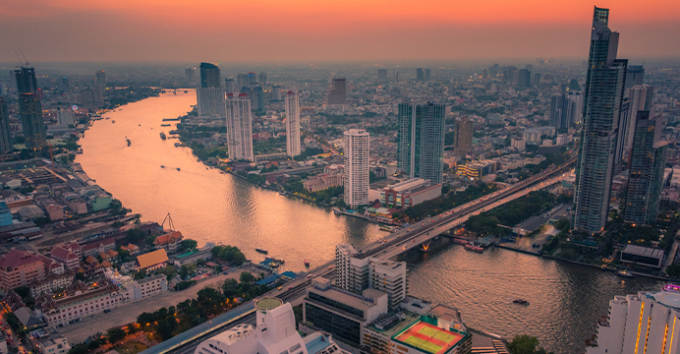 Bangkok, Thailand skyline