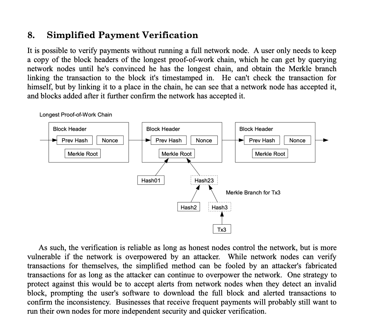 Simplified Payment Verification screenshot