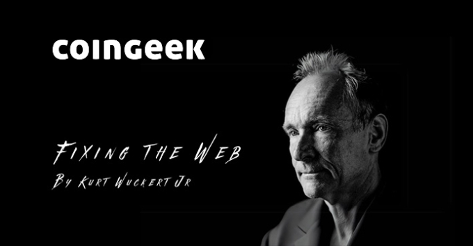 Fixing the Web banner by Kurt Wuckert Jr.