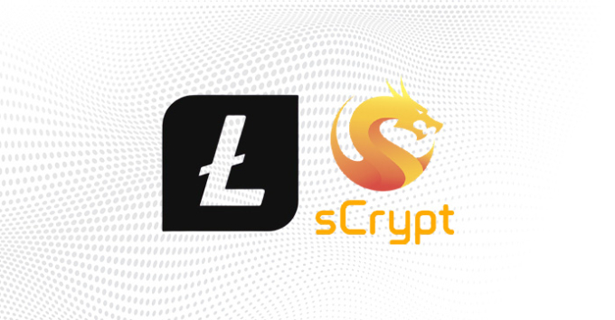 LiteCoin and sCrypt logos