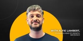 Alfie Lambert on Coingeek backstage