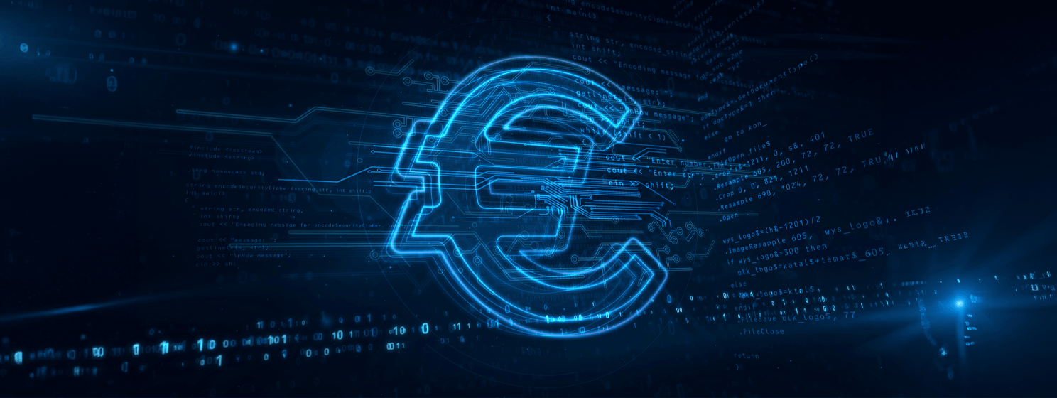 Digital euro hologram
