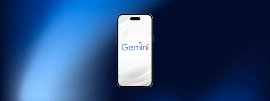 The Gemini app is now available on iPhone