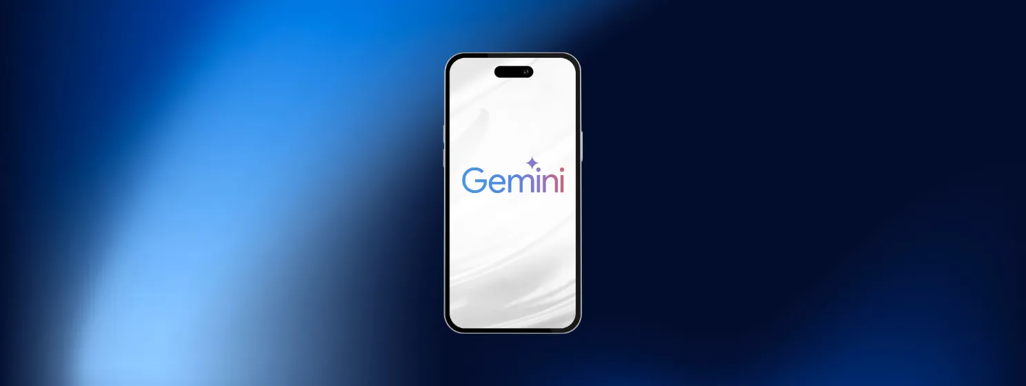 The Gemini app is now available on iPhone