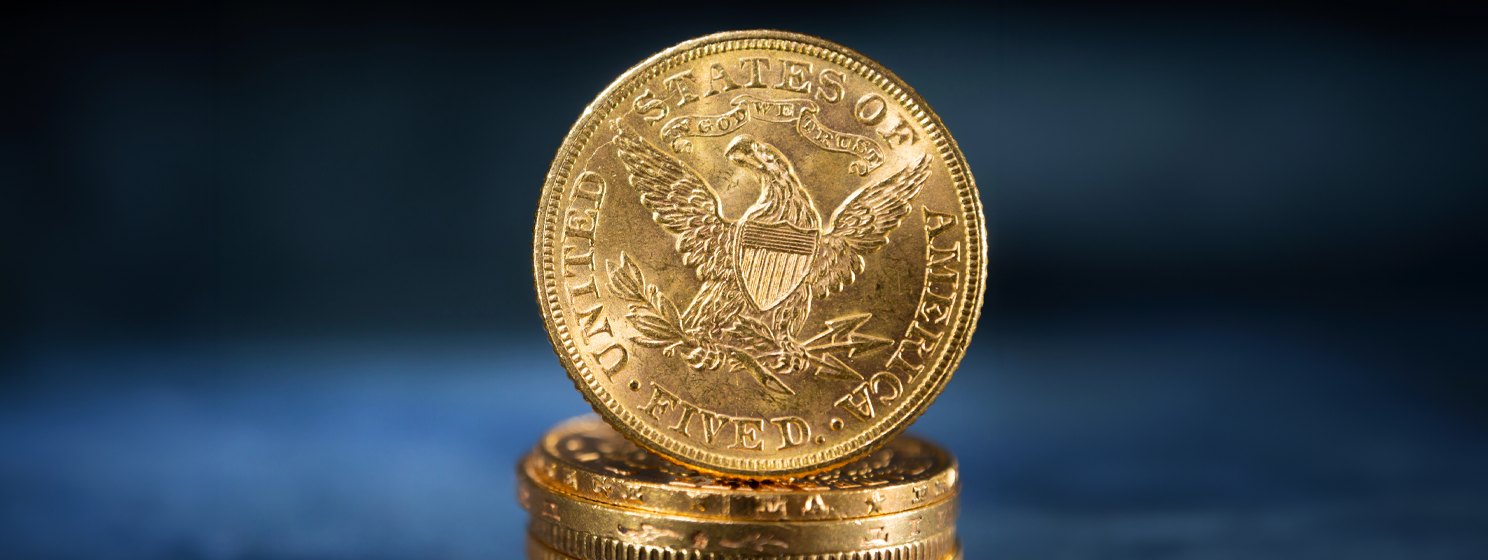 stack of gold coins