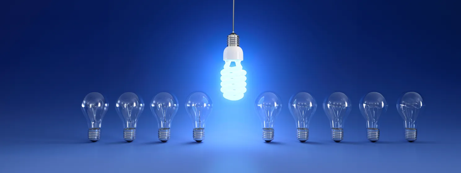 energy saving light bulbs