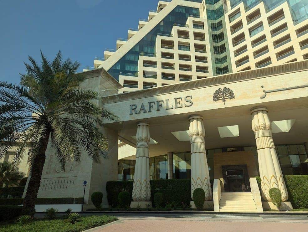 Raffles Dubai facade