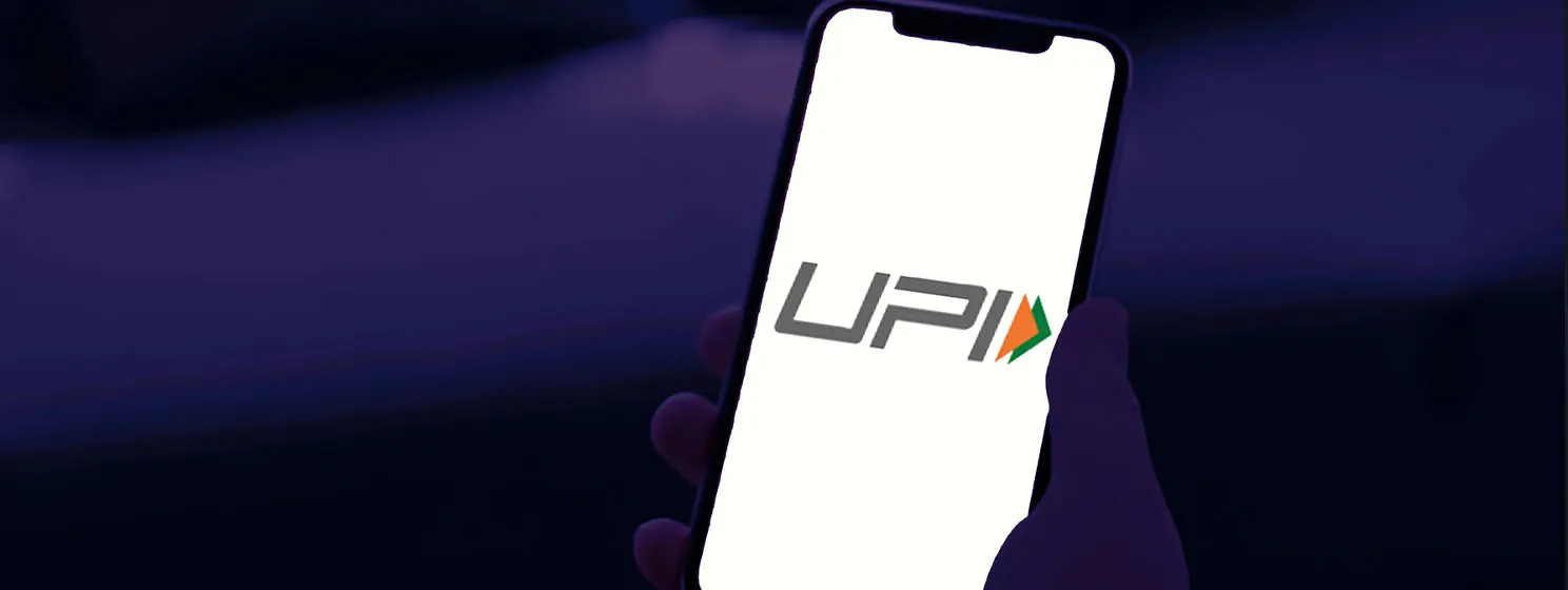 Unified Payments Interface on a mobile hone