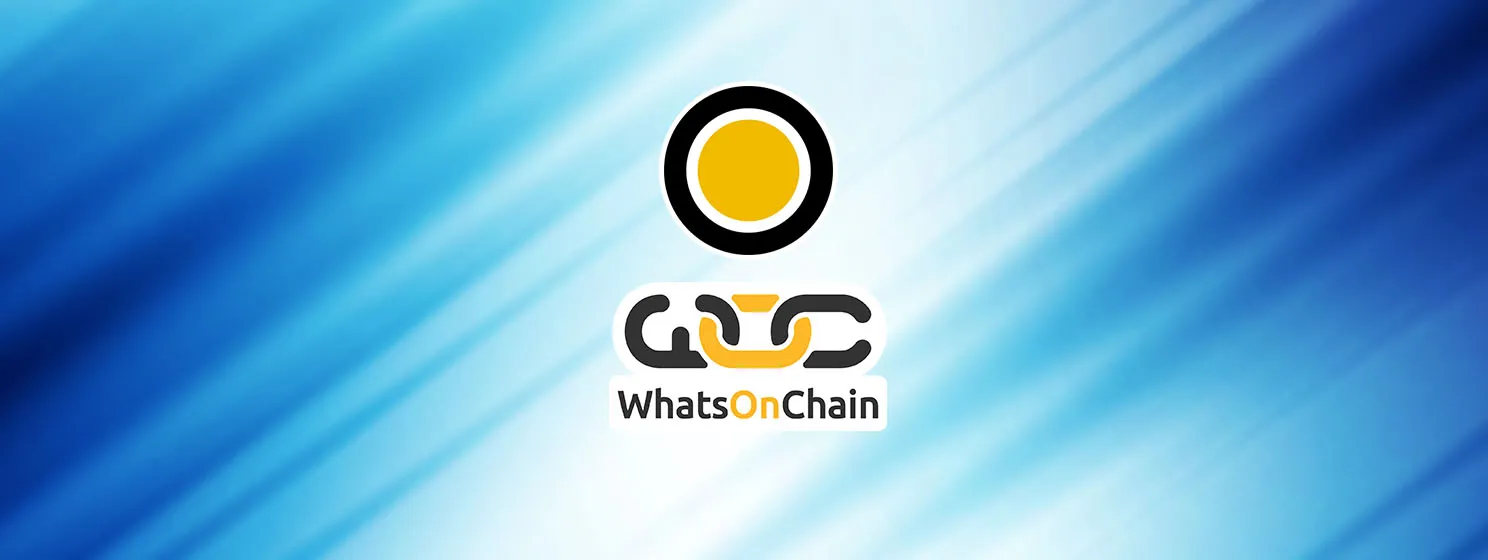 WhatsOnChain and 1Sat Ordinals logos