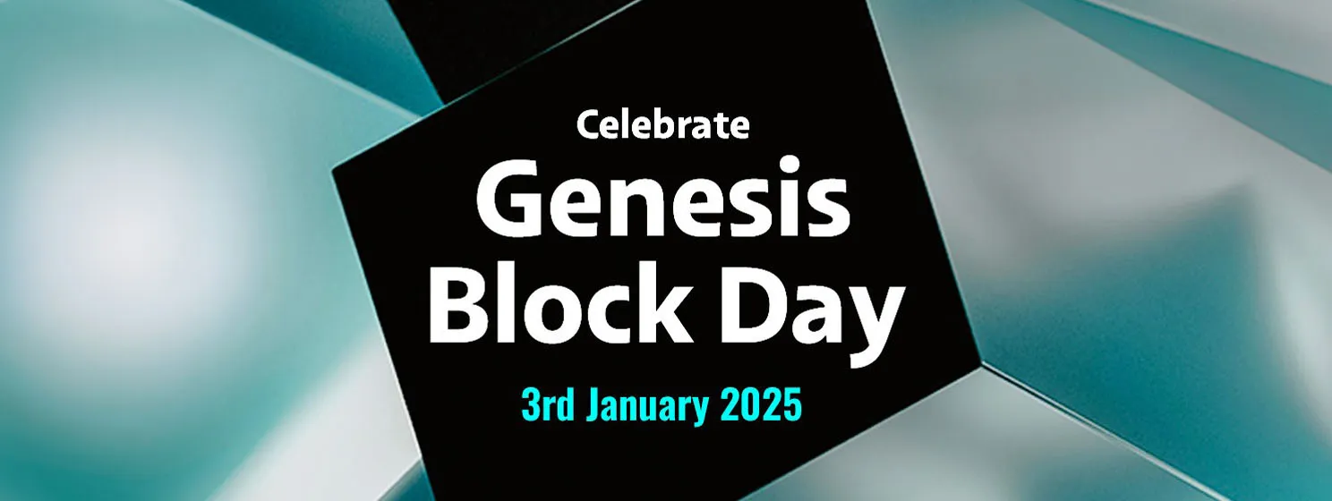 Bitcoin Genesis Block Day title card