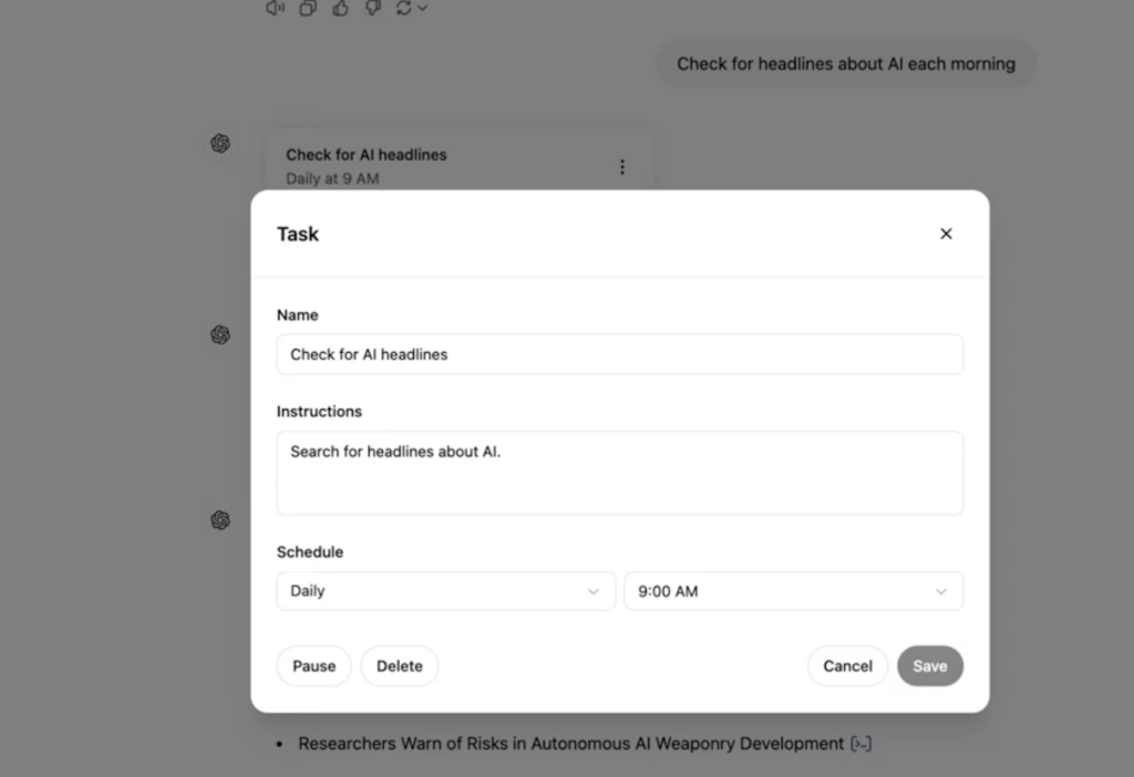 ChatGPT Test