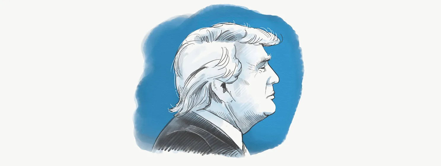 Donal Trump editorial image