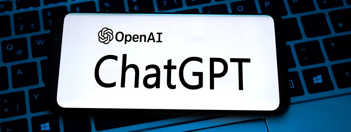 OpenAI ChatGPT on a mobile phone