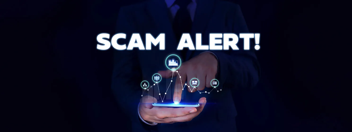 Scam Alert warning