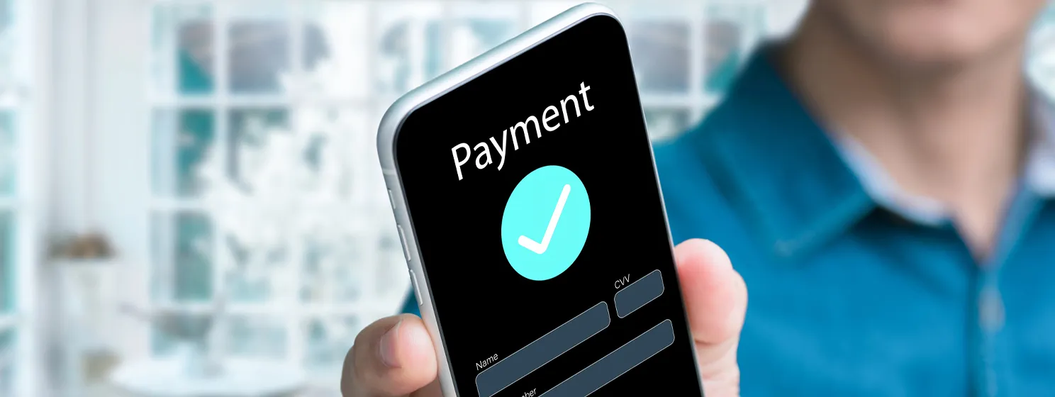 Online payment on mobile phone