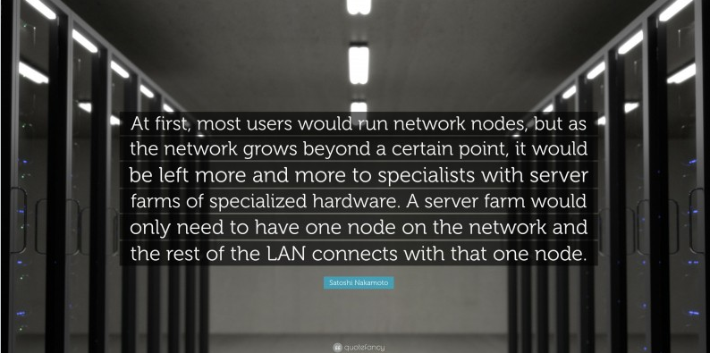 Satoshi Nakamoto quote