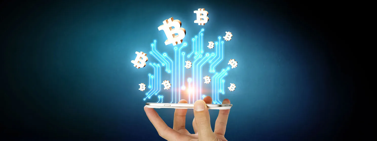 Blockchain tech banner