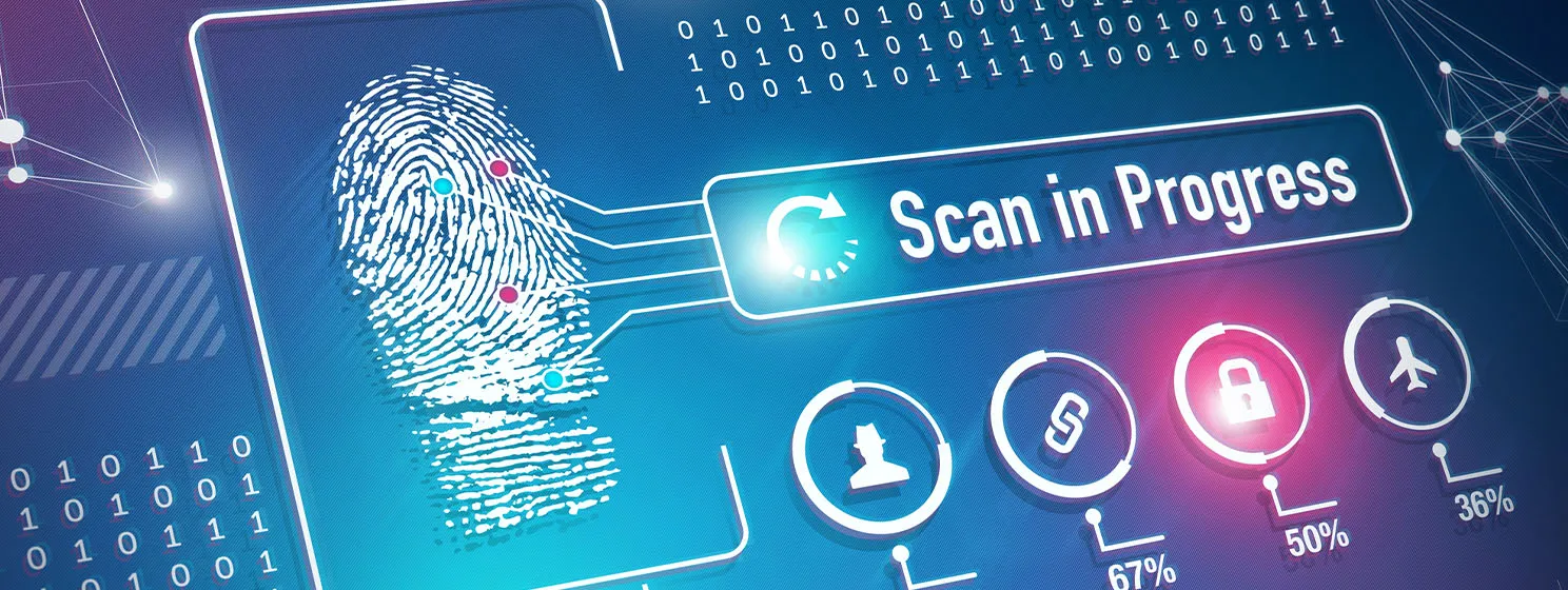 Biometrics Fingerprint Scan