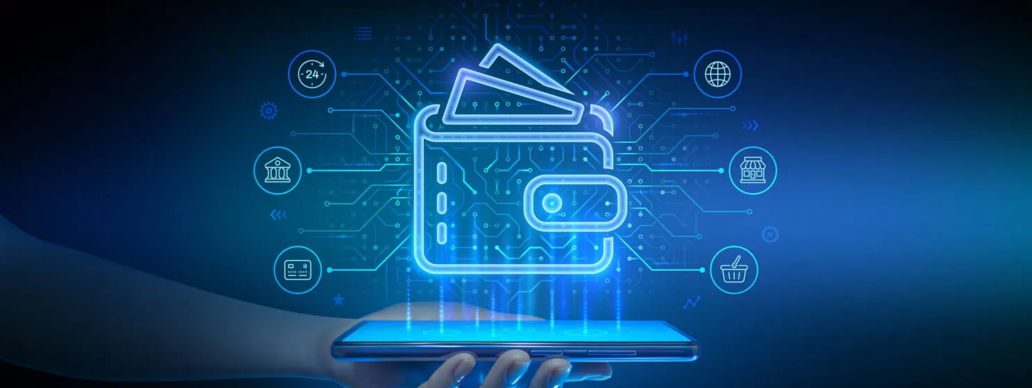 Online payment via a digital wallet