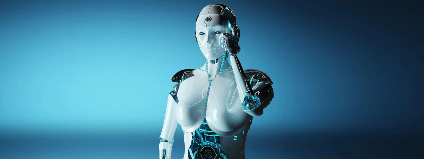 AI robot illustration