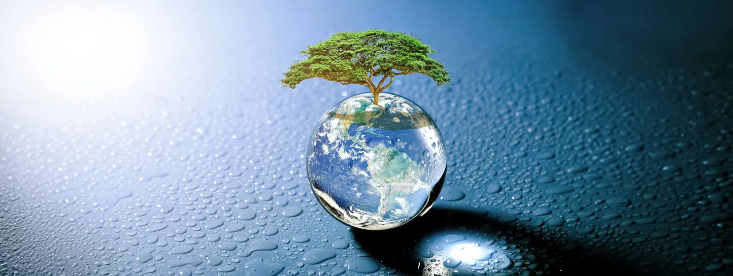 symbolizing environmental conservation, sustainability, and global warming awareness