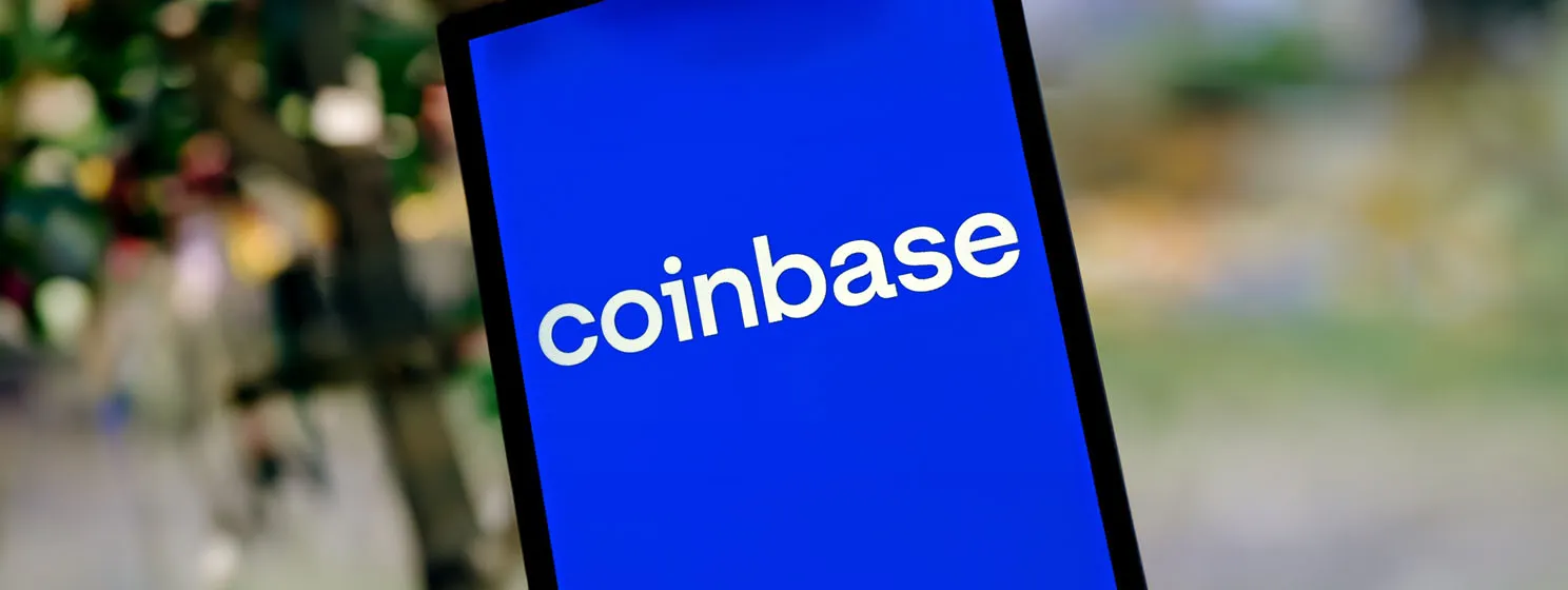 Editorial banner on Coinbase theme