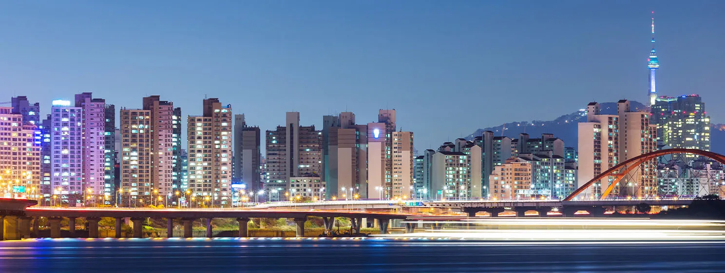 Seoul skyline