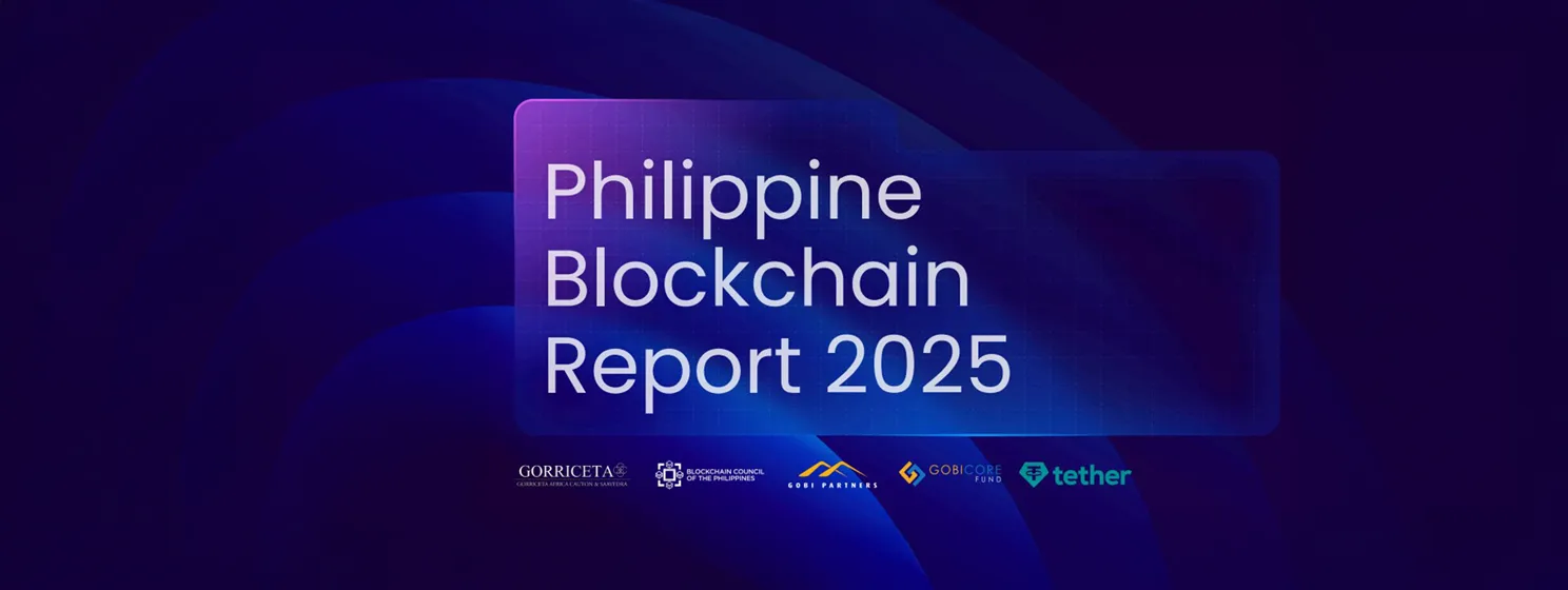 Philippine Blockchain Report 2025 banner.
