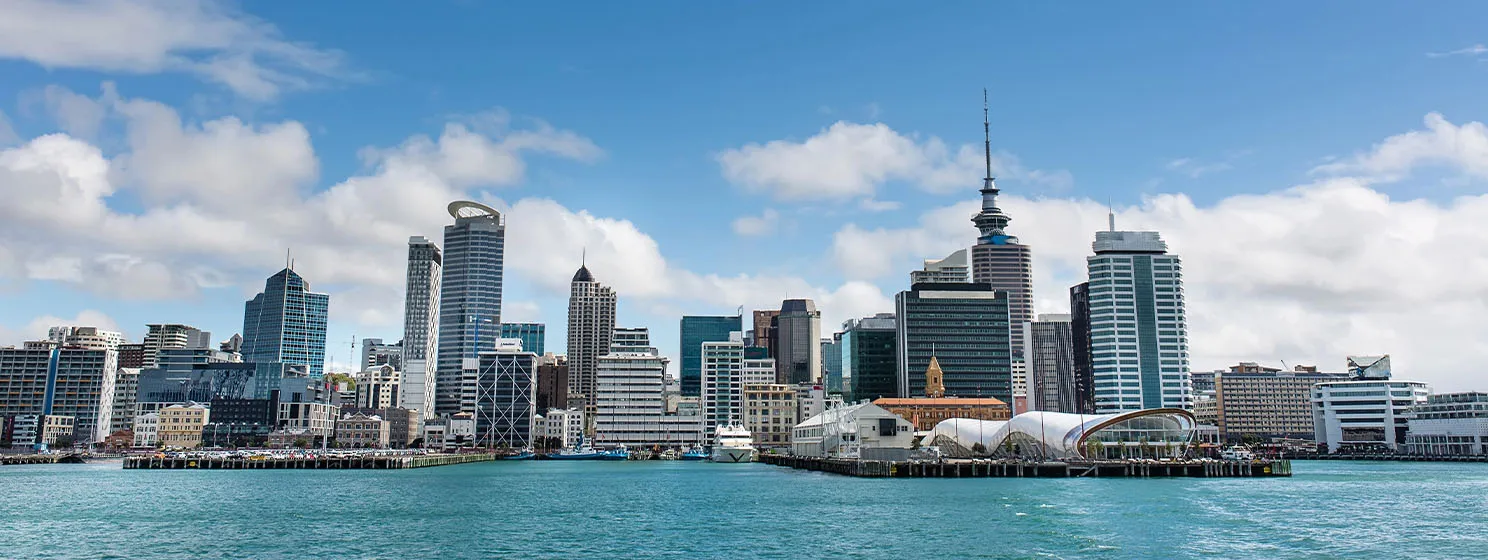 Auckland, New Zealand skyline