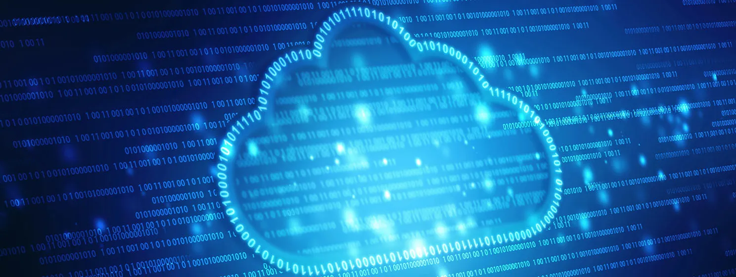Cloud internet technology concept background