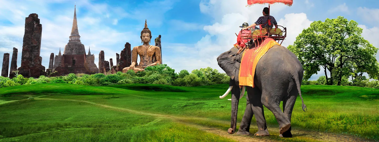 Thailand travel concept