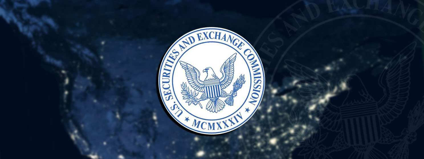 US Securities and Exchange Commission over US map