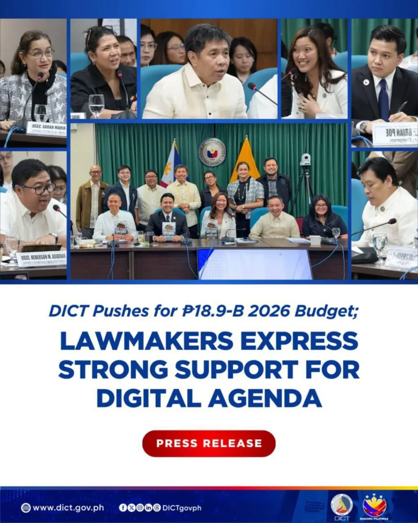 DICT lawmakers