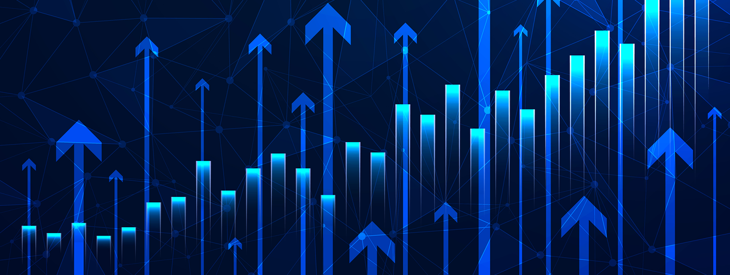 upward arrows
