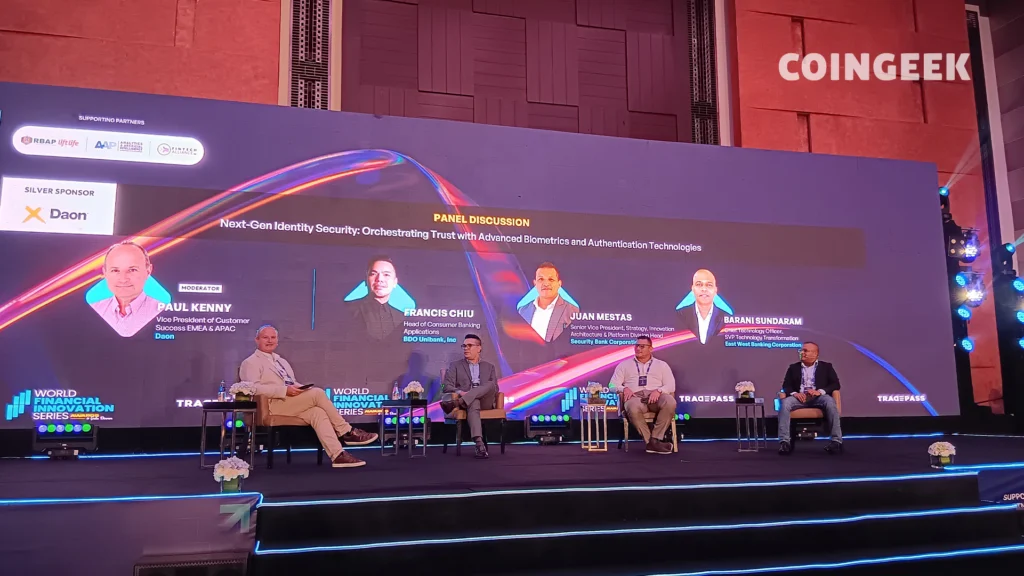The Next-Gen Security panel at WFIS 2025 Philippines