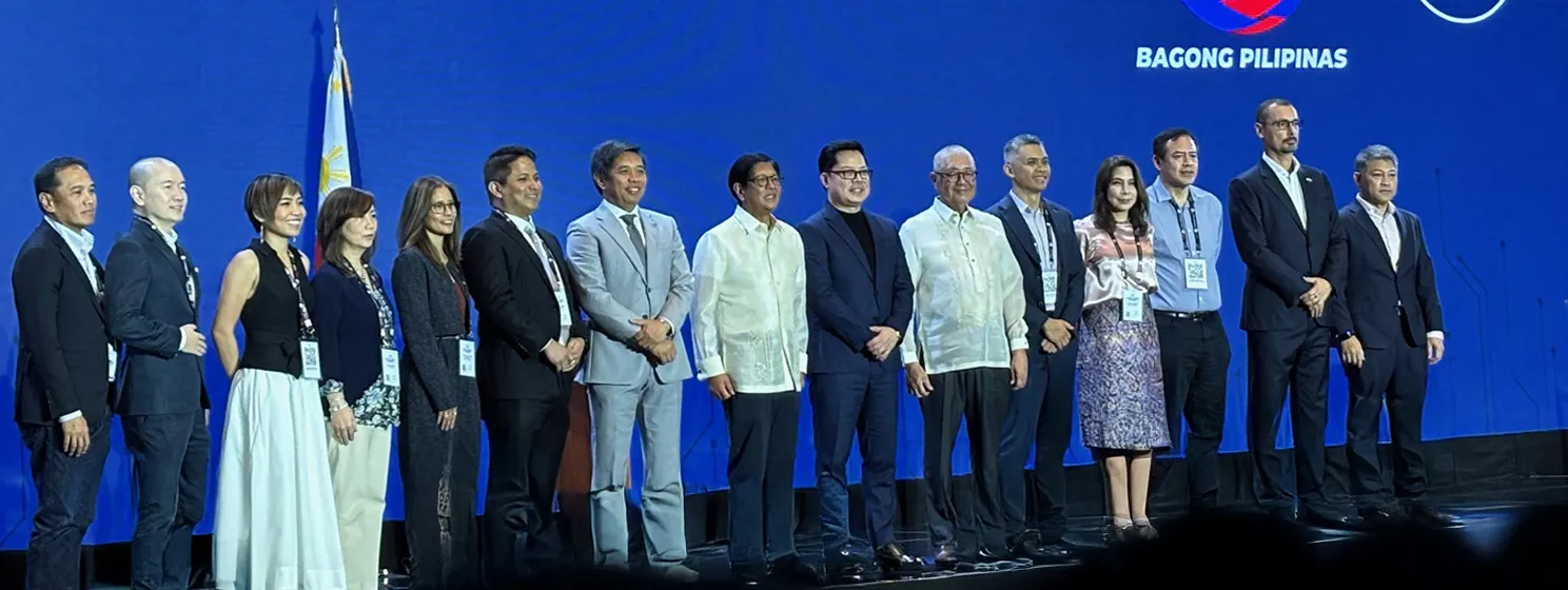 Speakers and guests at the Manila Tech Summit 2025 stage.